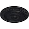 Ekena Millwork Christopher Ceiling Medallion, Hand-Painted Steel Gray, 26 5/8"OD x 2 1/4"P CM26CSSGS - alternate 2